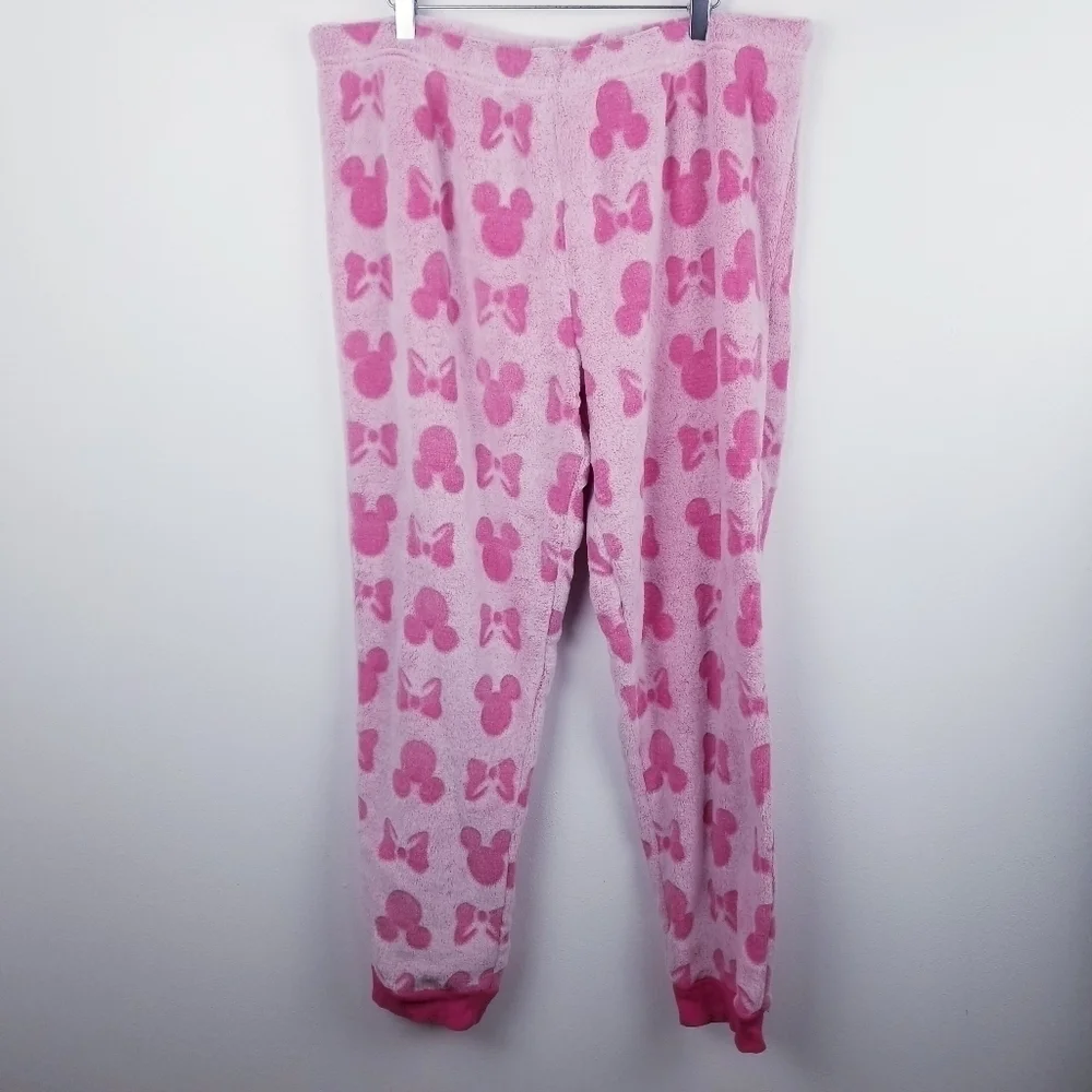 Disney Minnie Mouse Pink Pajama Set NWT, size XL - Picture 6 of 10